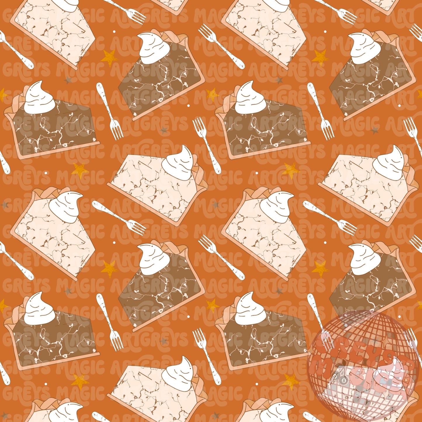 Western Pie Seamless File