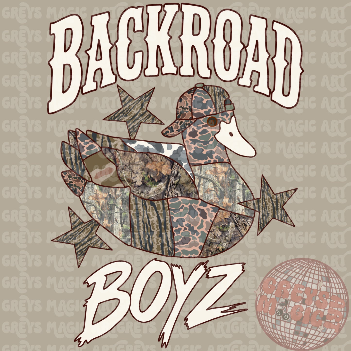 Backroad Boyz Duck PNG