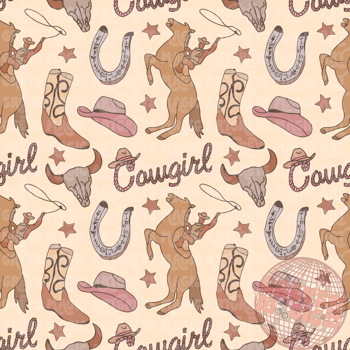 Cowgirl Seamless File
