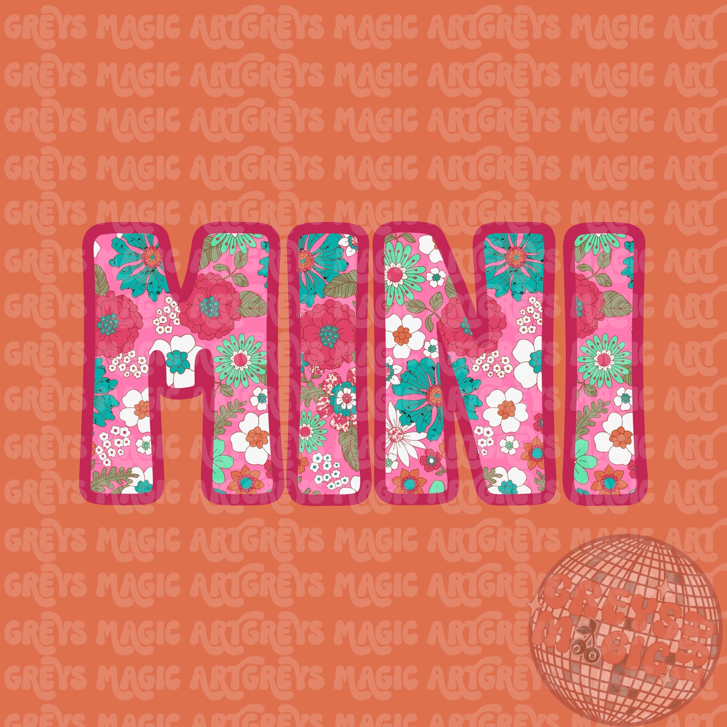 Mini Floral PNG