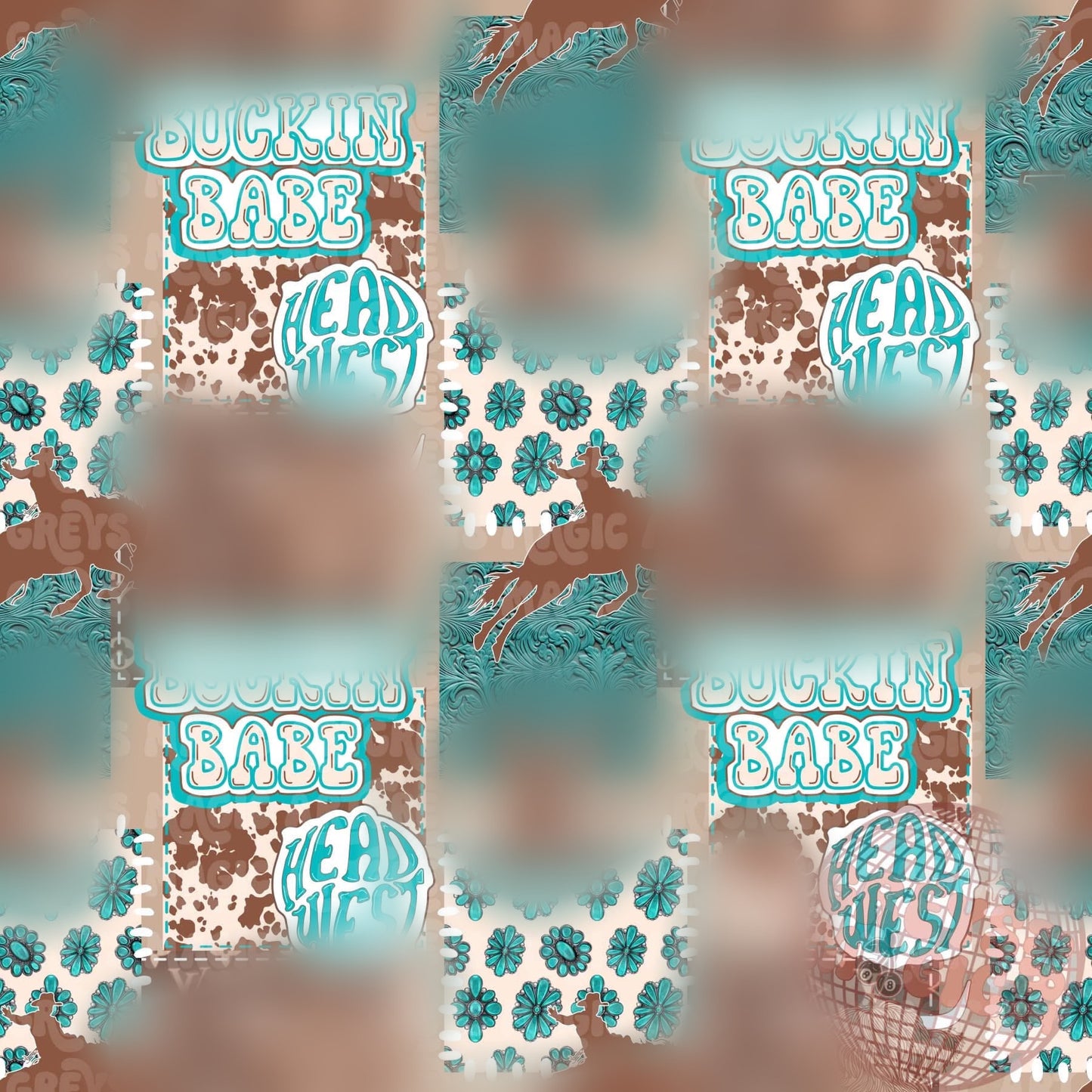 Buckin’ Babe Seamless File