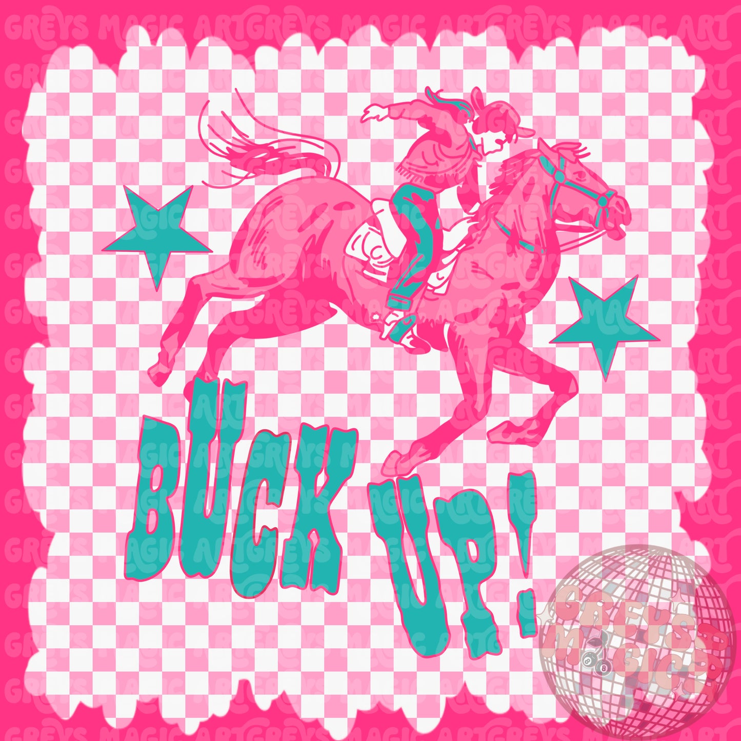 Girl Buck Up PNG