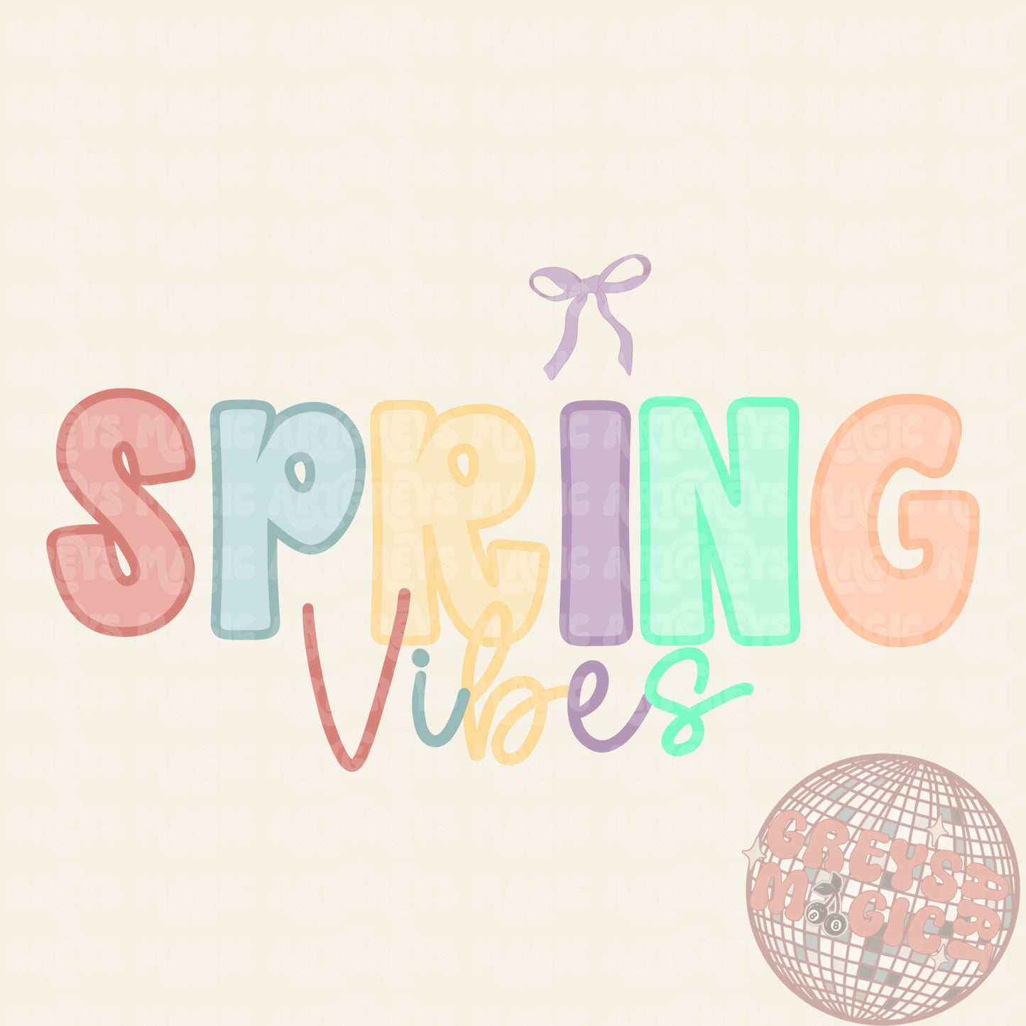 Spring Vibes PNG