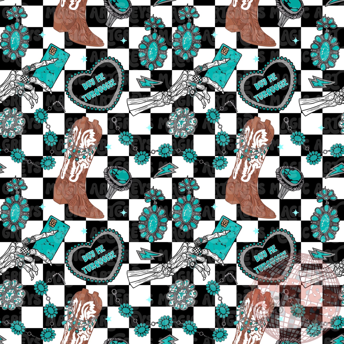 Buy Me Turquoise Seamless File