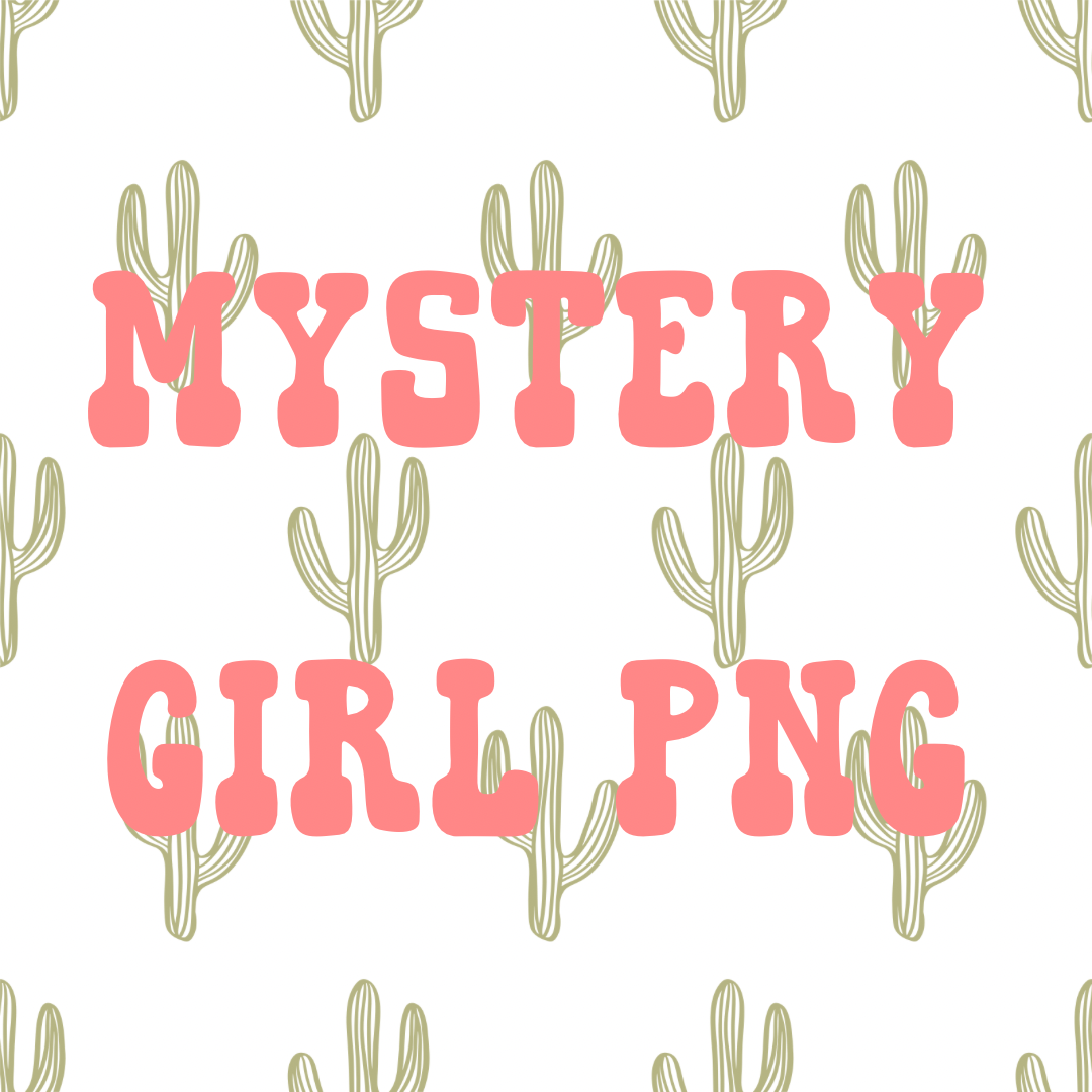 Mystery Western Girl PNG