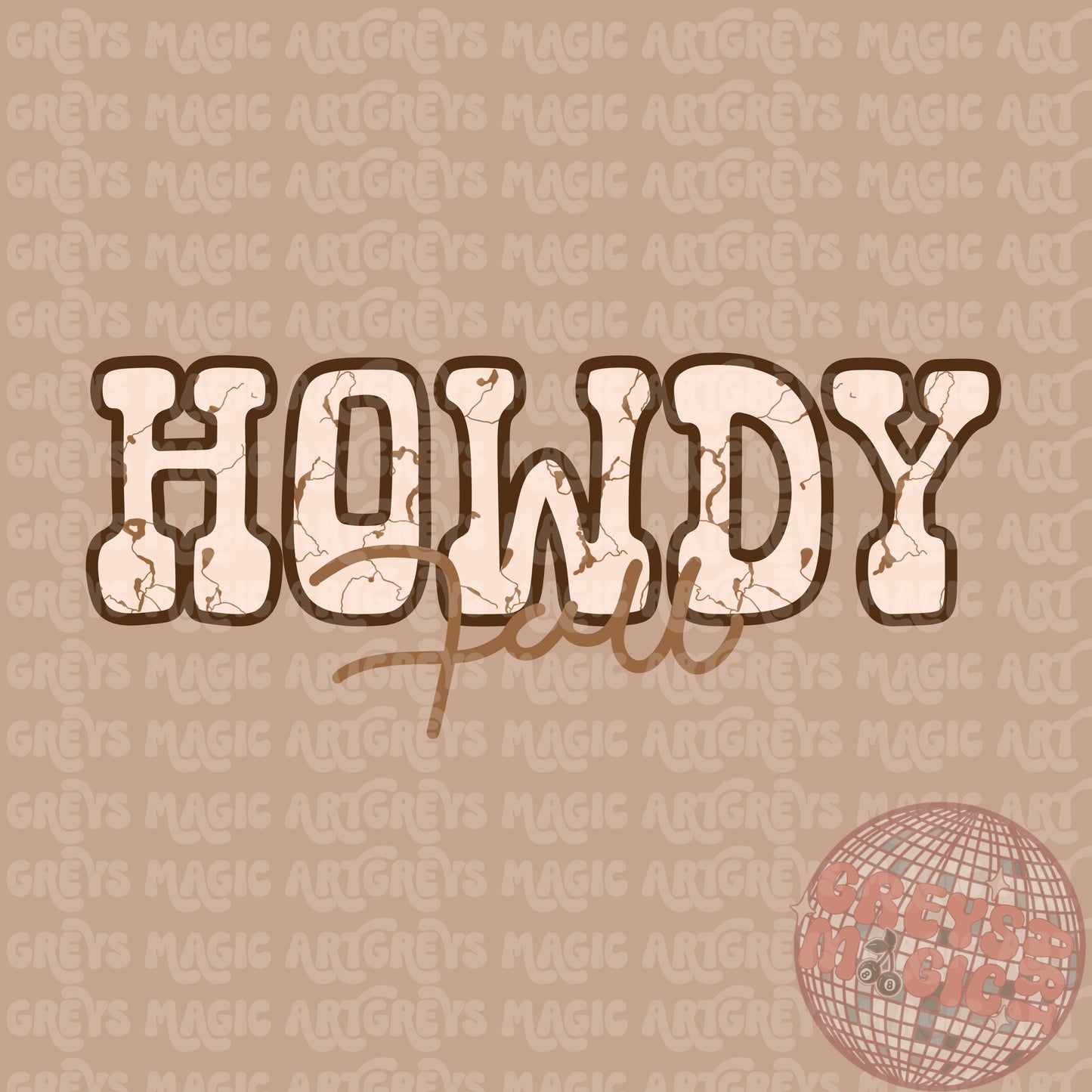 Howdy Fall PNG