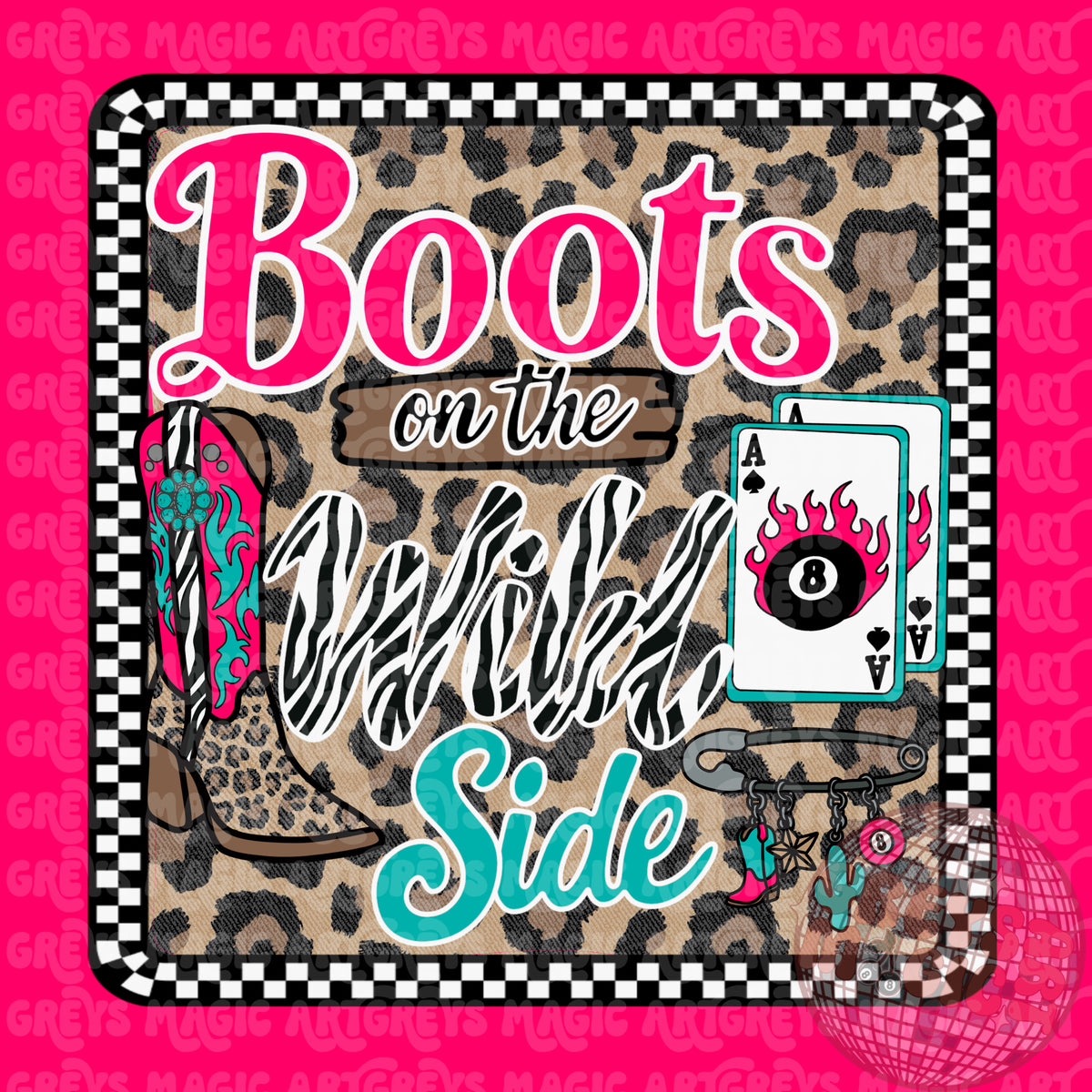 Boots On The Wild Side PNG