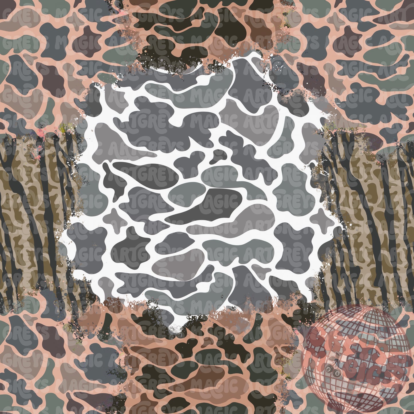 Duck Camo Mashup Seamless File