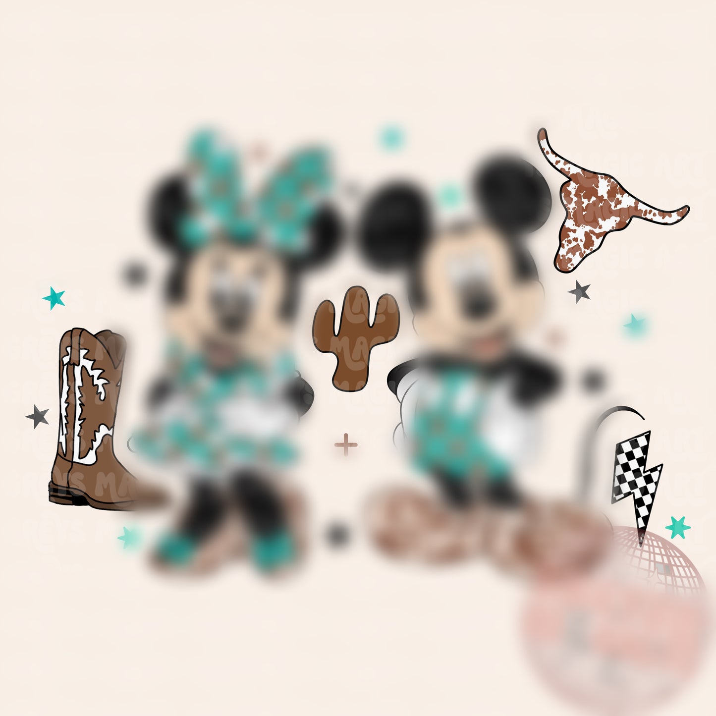 Western Boy Mice PNG