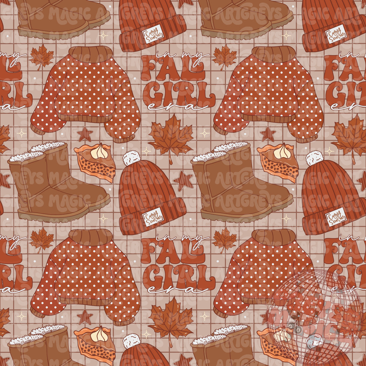 In My Fall Girl Era Seamless File