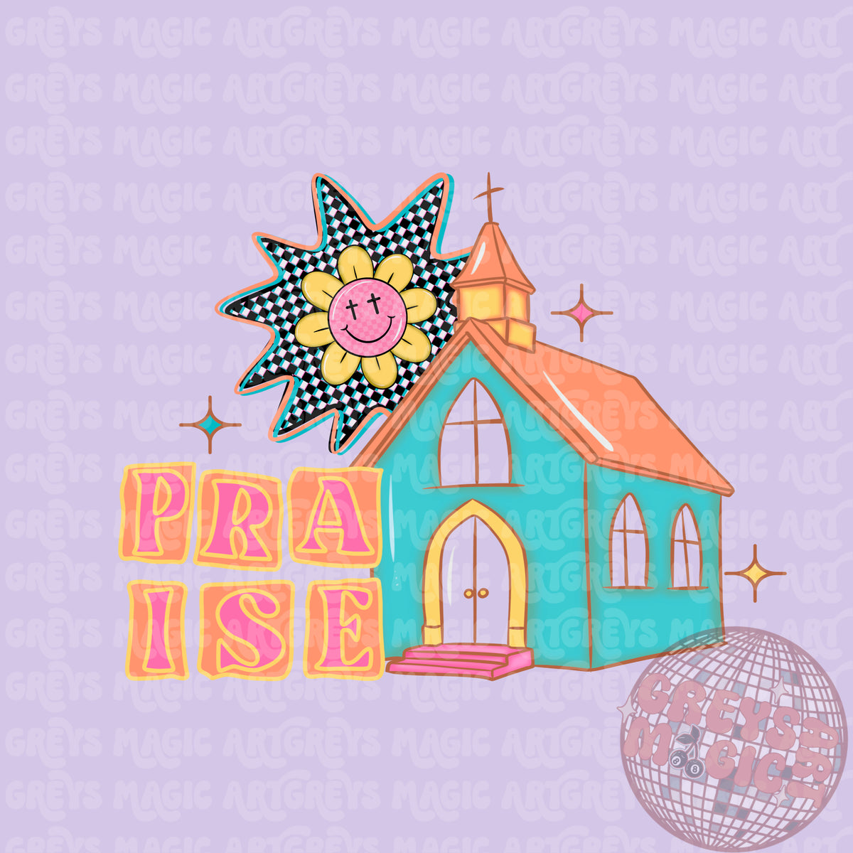 Praise Church PNG
