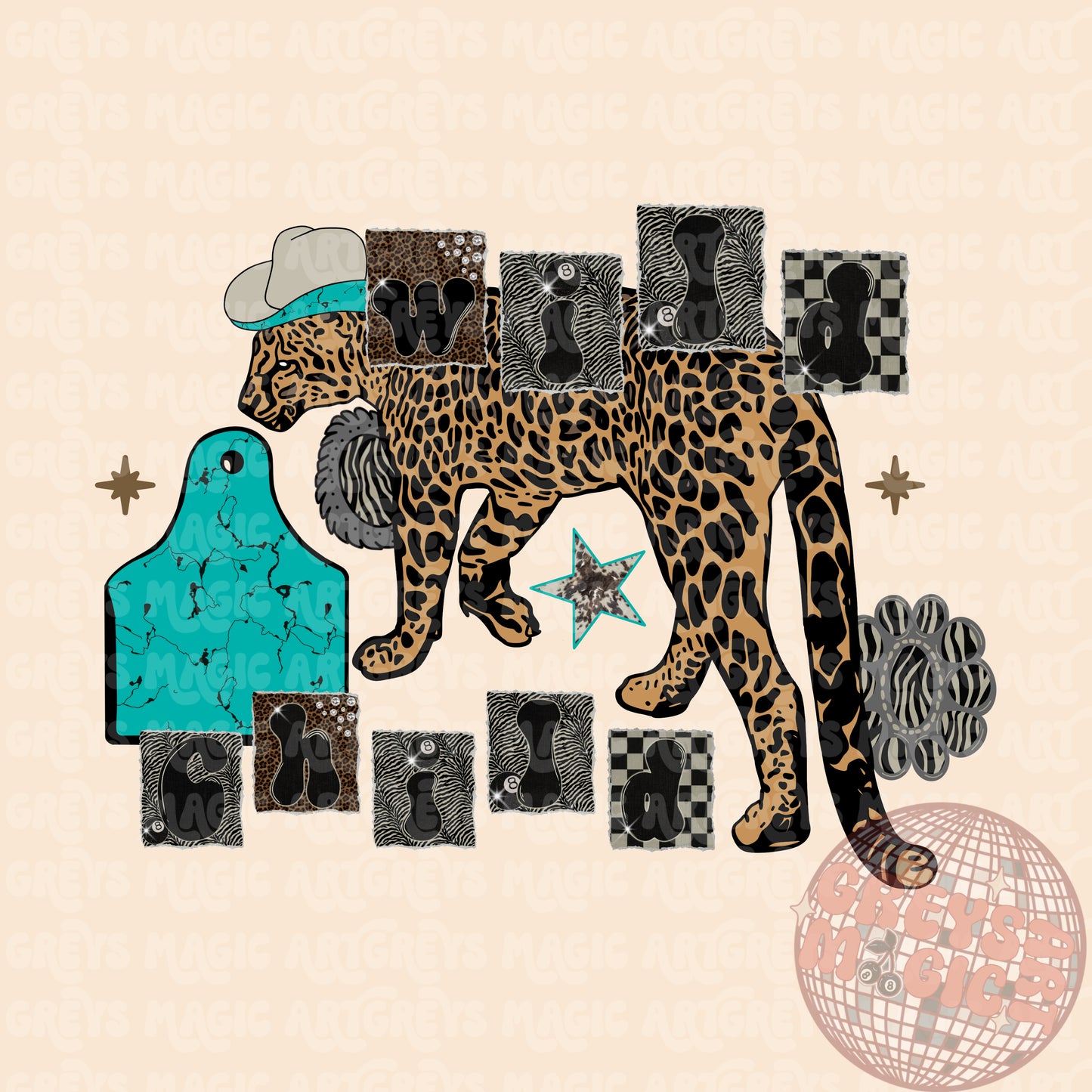 Wild Child Cheetah PNG