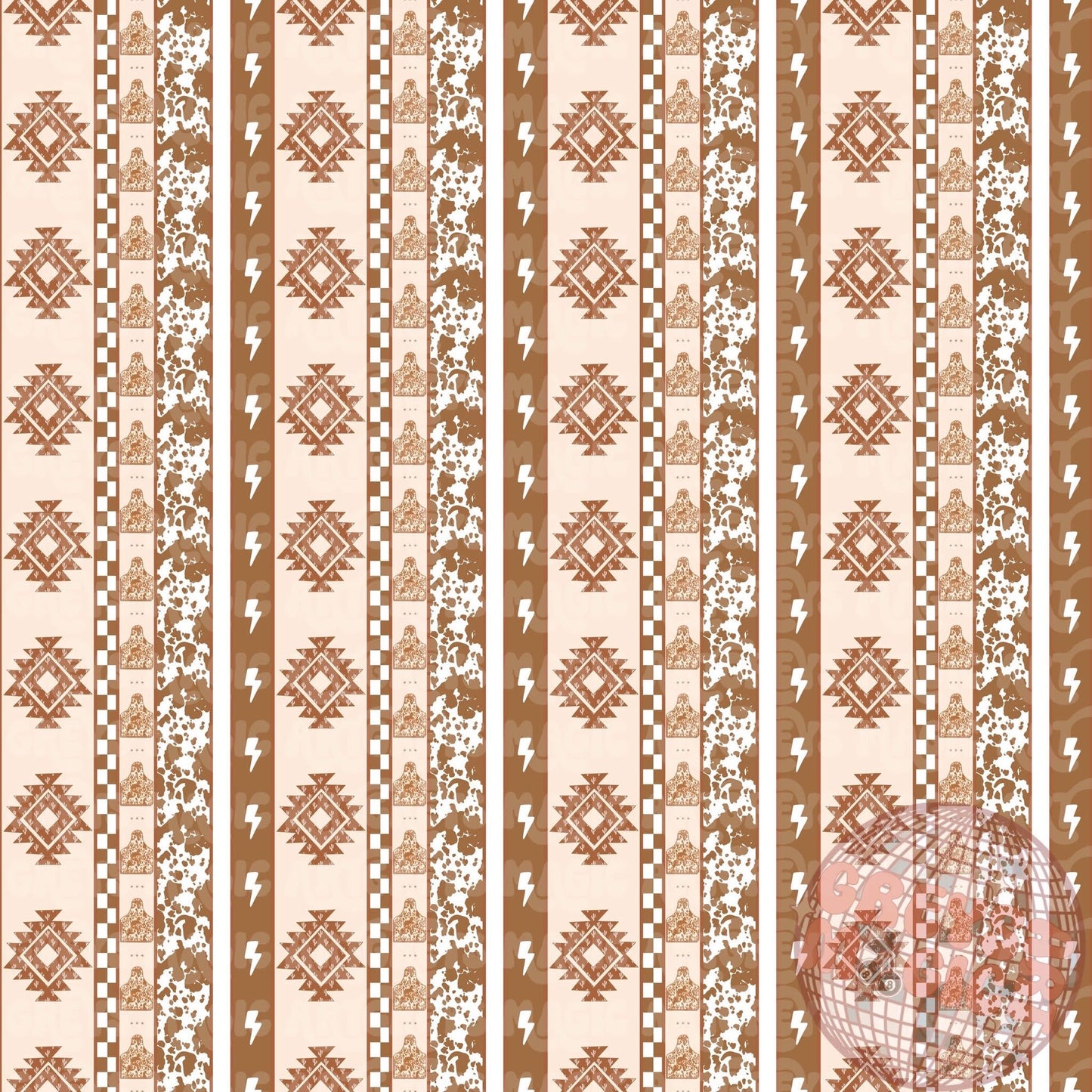 Neutral Western Aztec Seamless File
