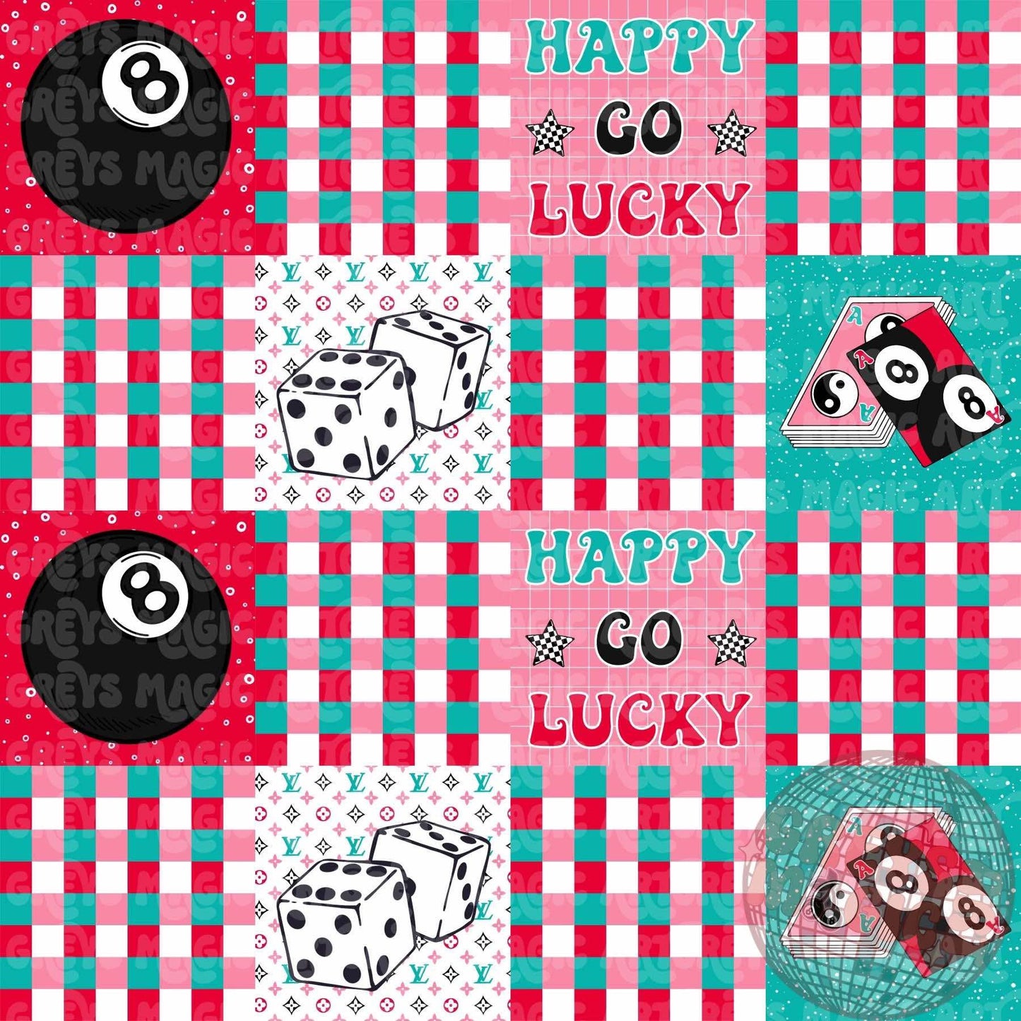 Happy Go Lucky Seamless File