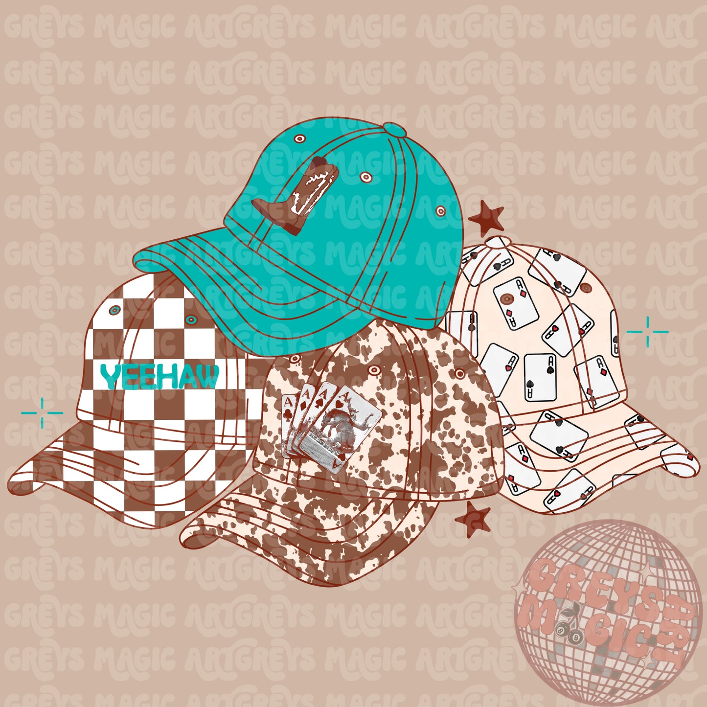 Boy Western Hats PNG
