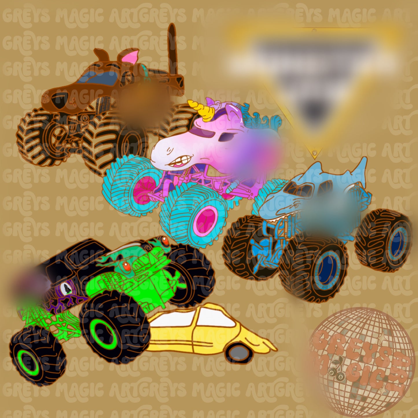 Monster Trucks PNG