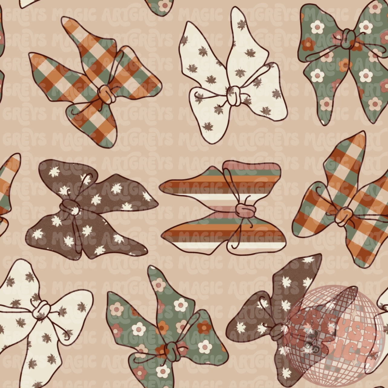 Fall Coquette Seamless File