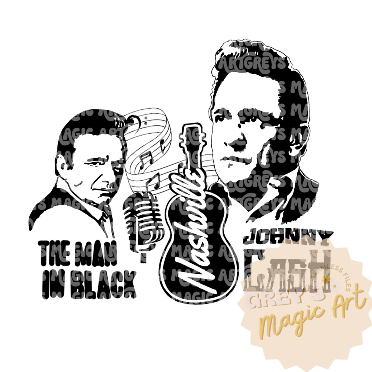 The Man In Black PNG