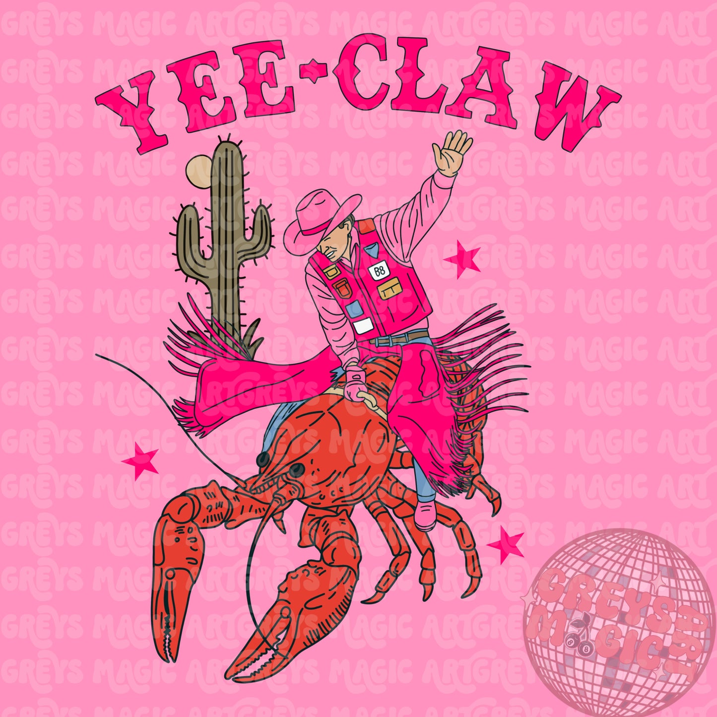 Pink Yee Claw PNG