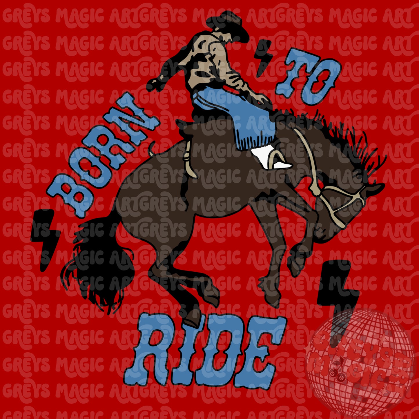 Born To Ride PNG