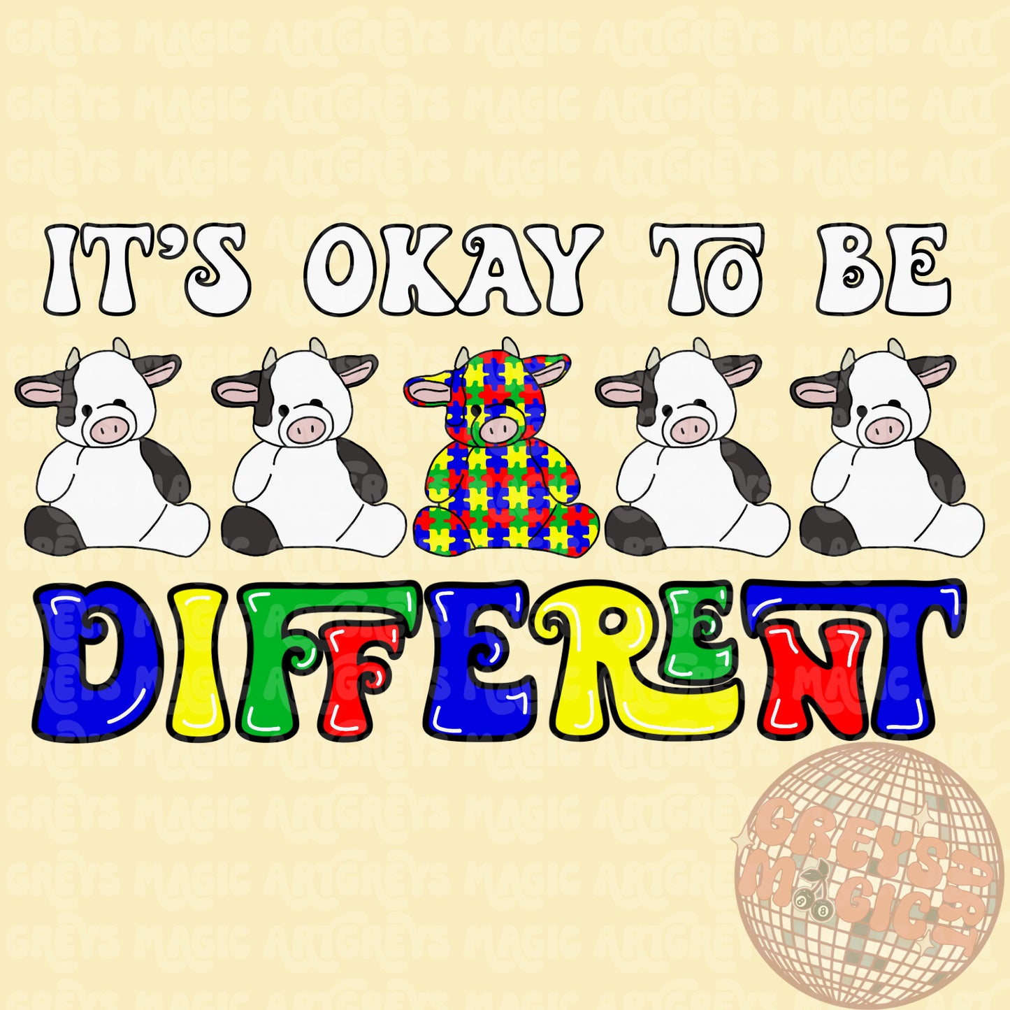 It’s Okay To Be Different PNG