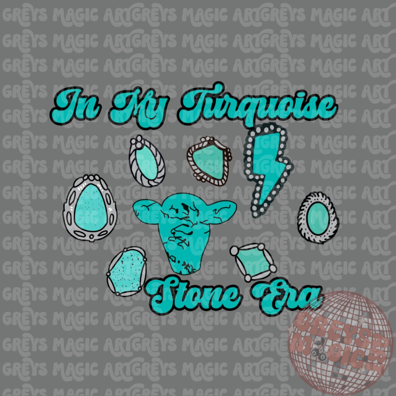 In my Turquoise Stone Era PNG