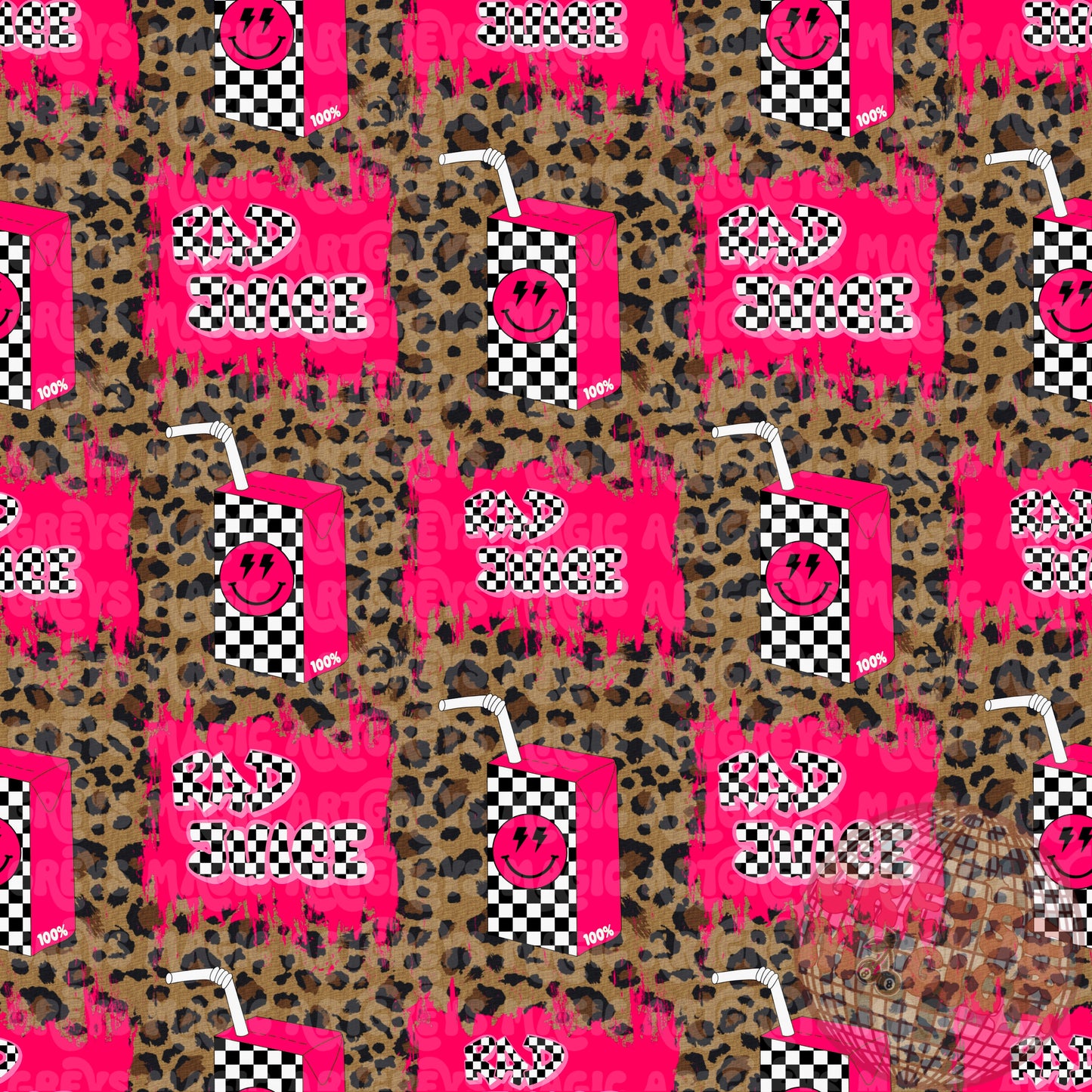 Rad Juice Cheetah Seamless File