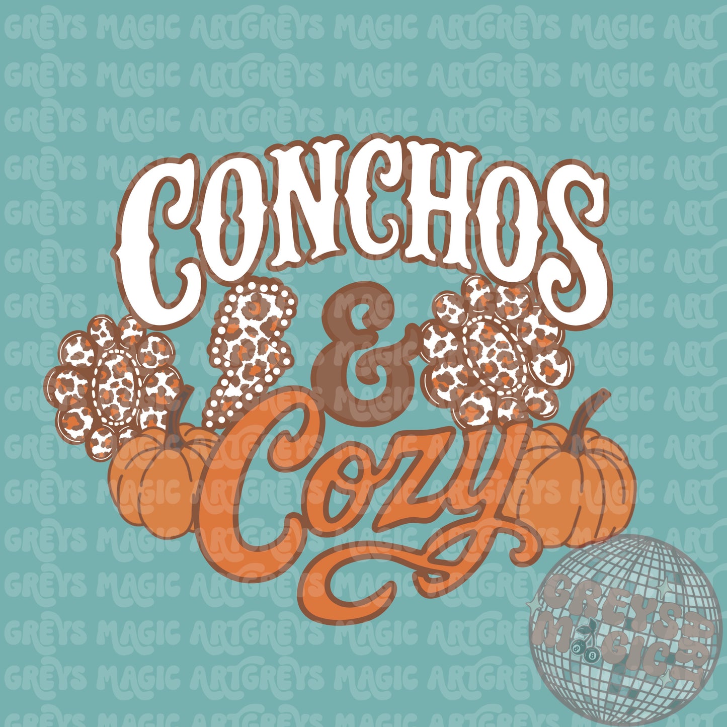 Conchos & Cozy PNG