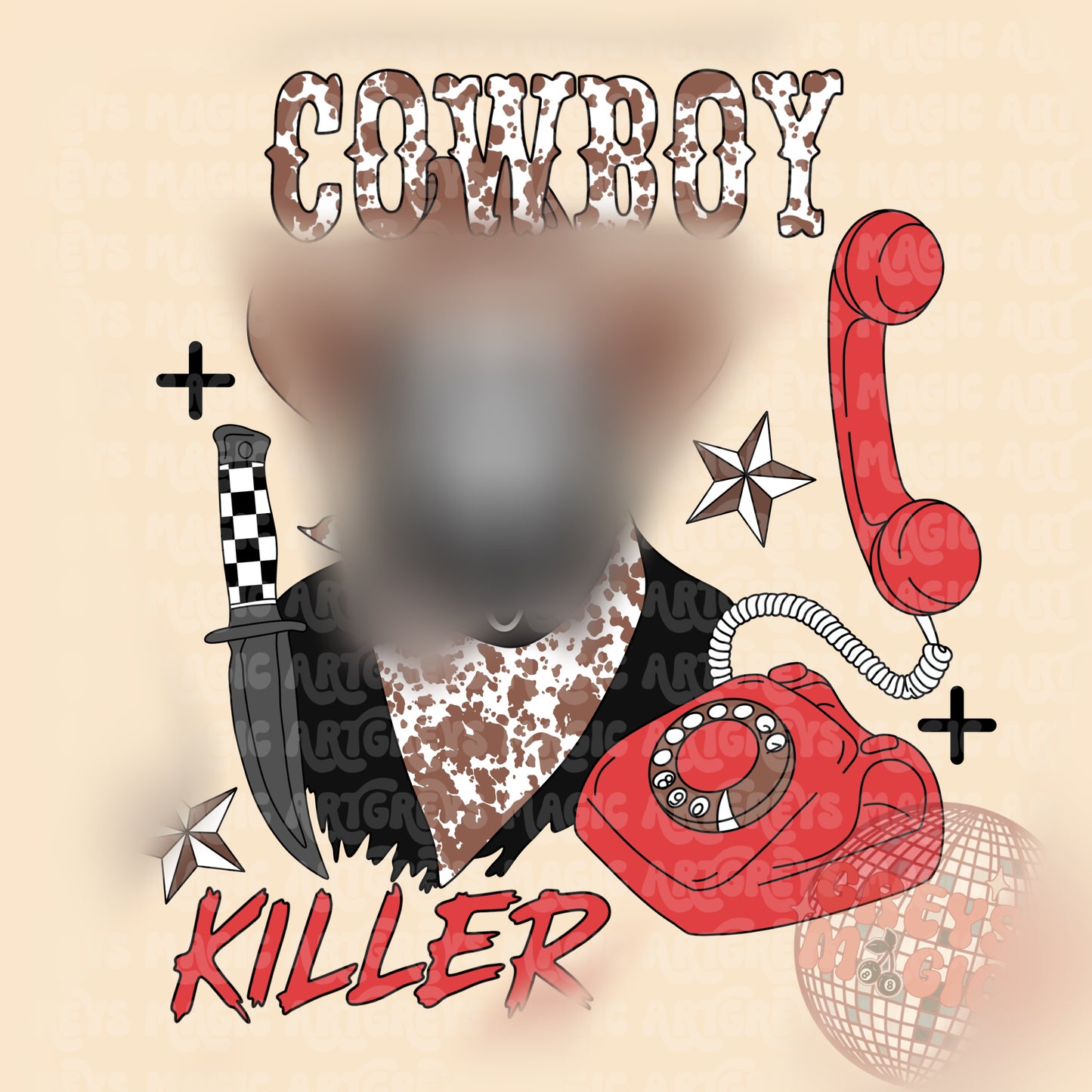 Cowboy Killer PNG