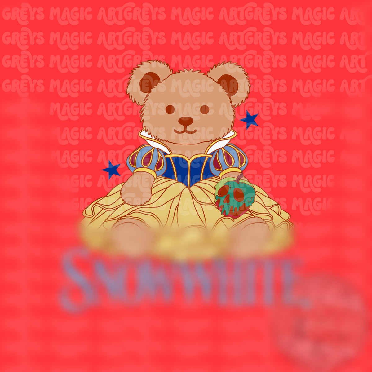 Snow White Bear PNG
