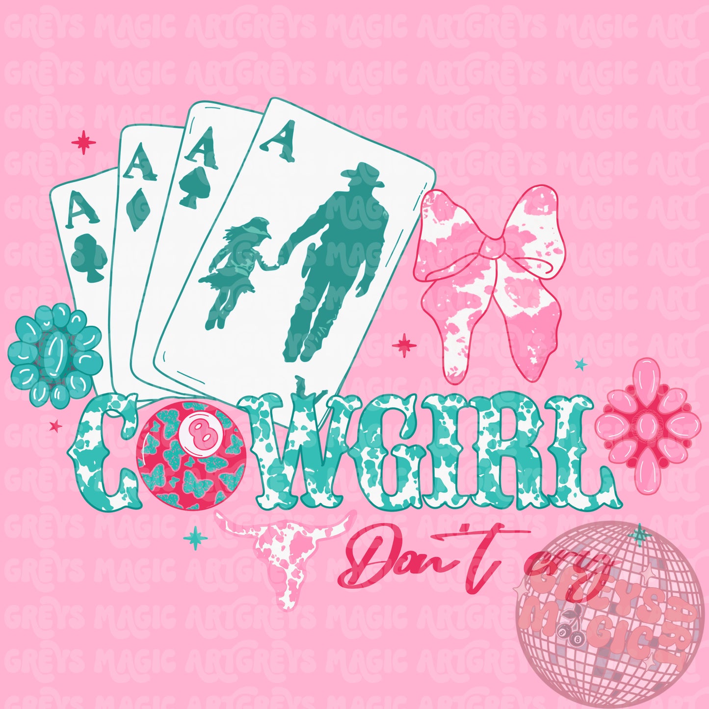 Cowgirl Don’t Cry PNG