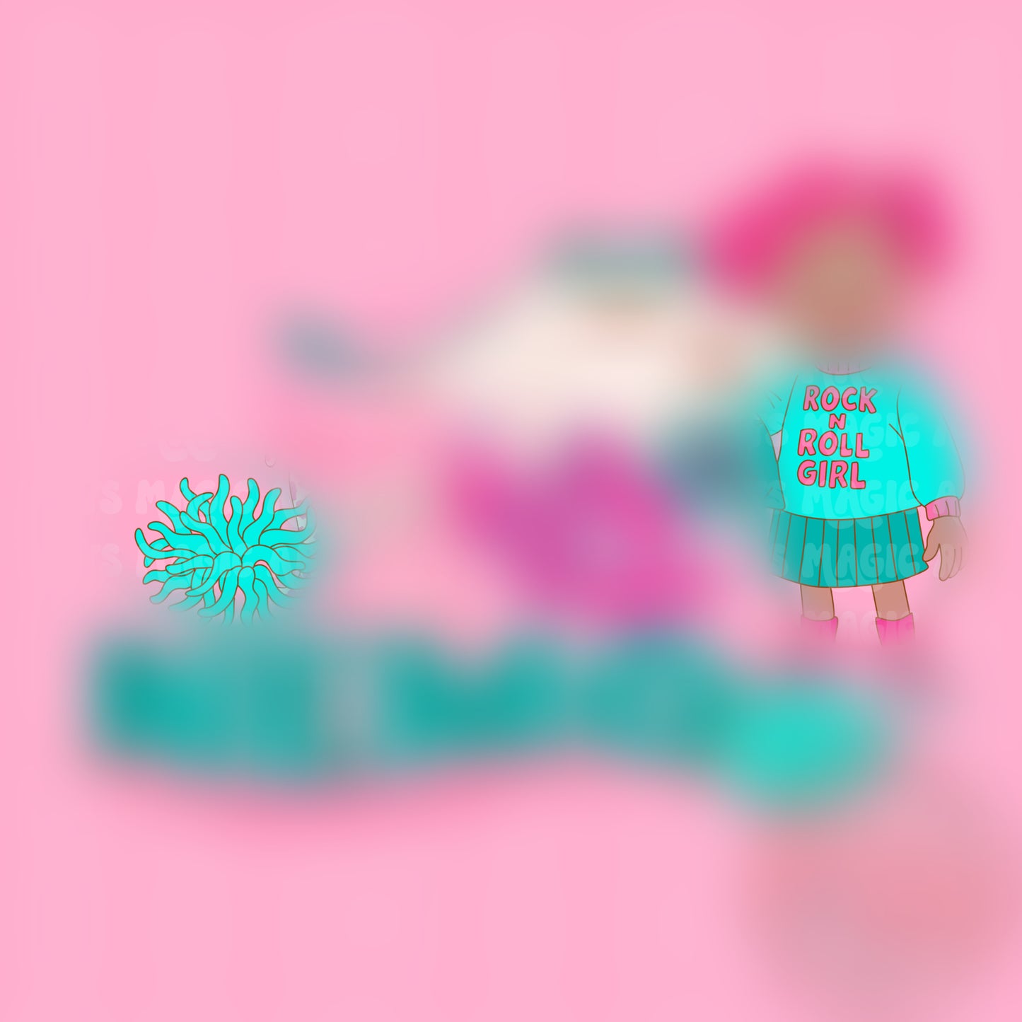 Girl Western Fish PNG