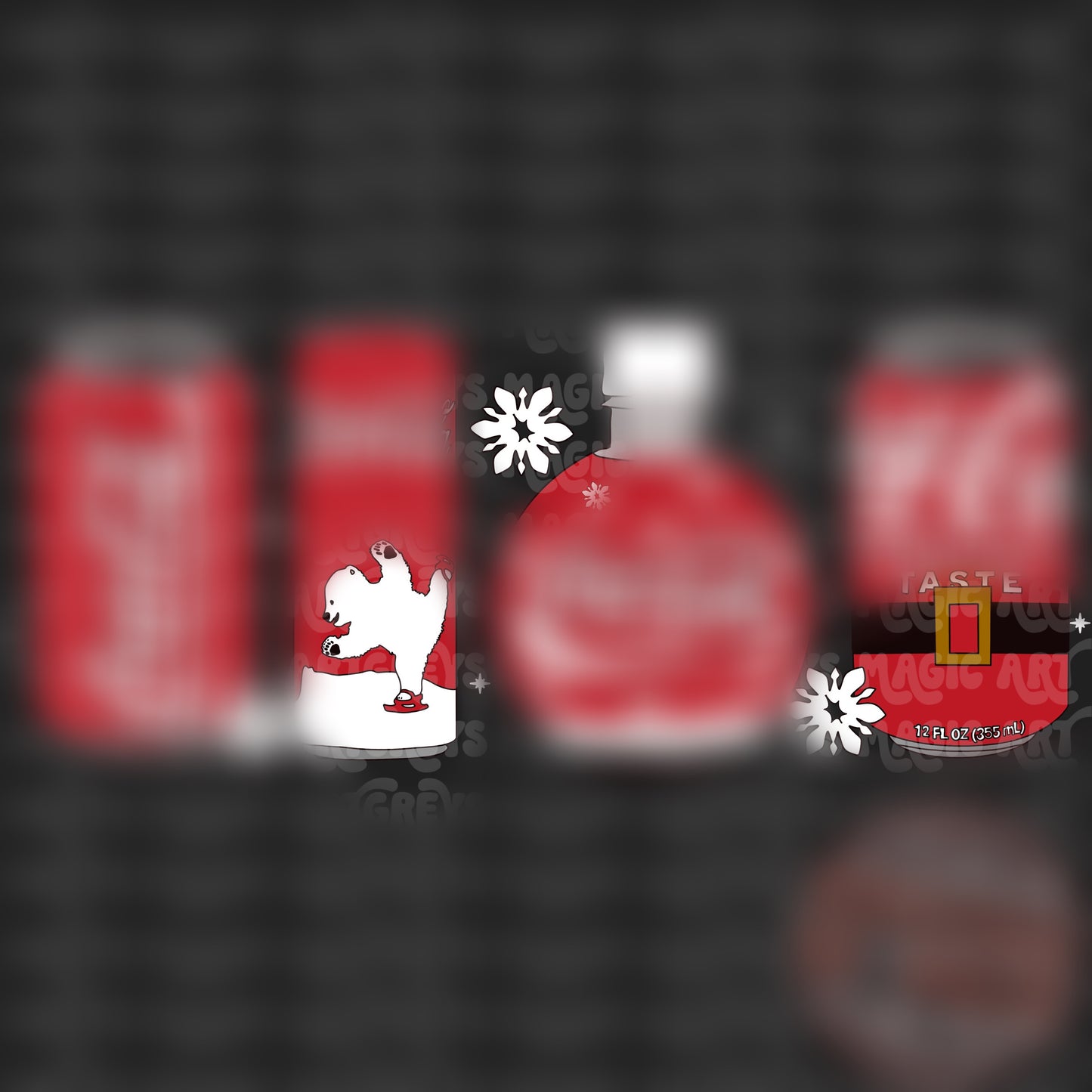 Christmas Coke PNG