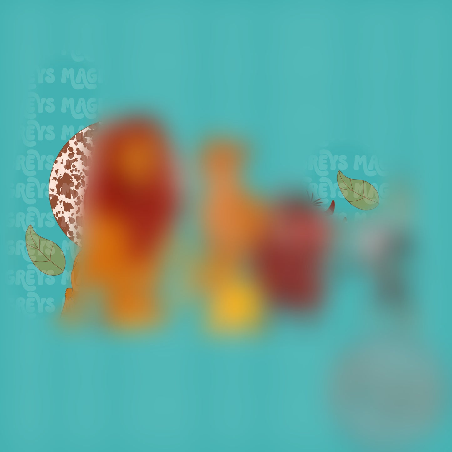 Western Lion And Friends PNG