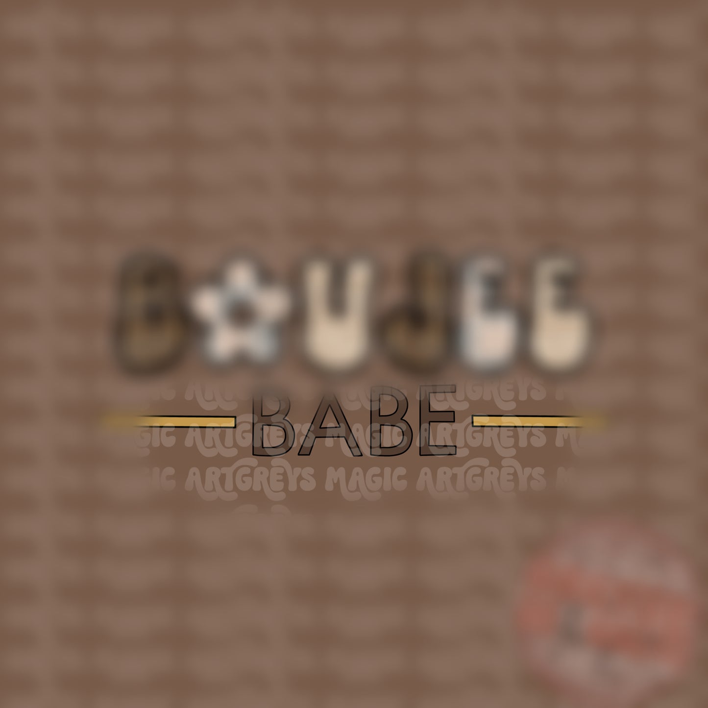 Boujee Babe PNG