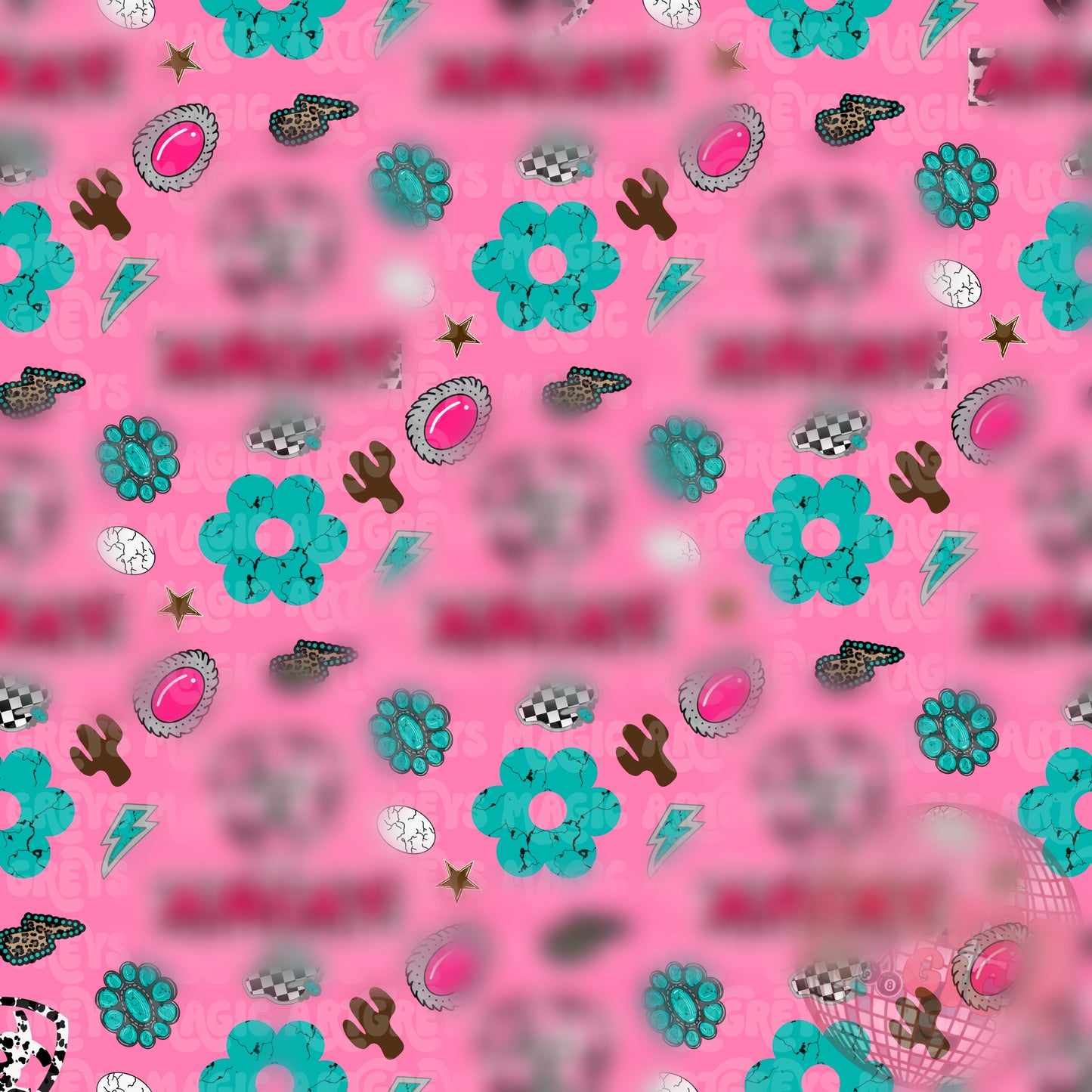 Cheetah Western Concho Ari AT Seamless File