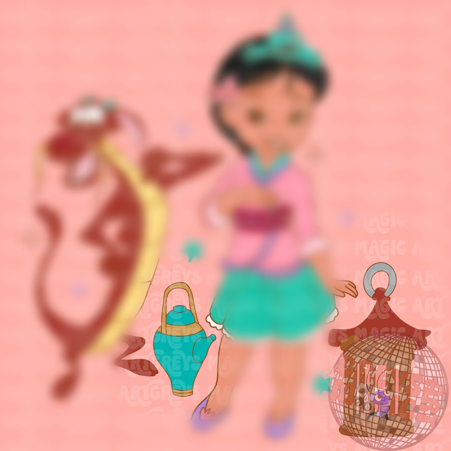 Western Dragon Baby Princess PNG