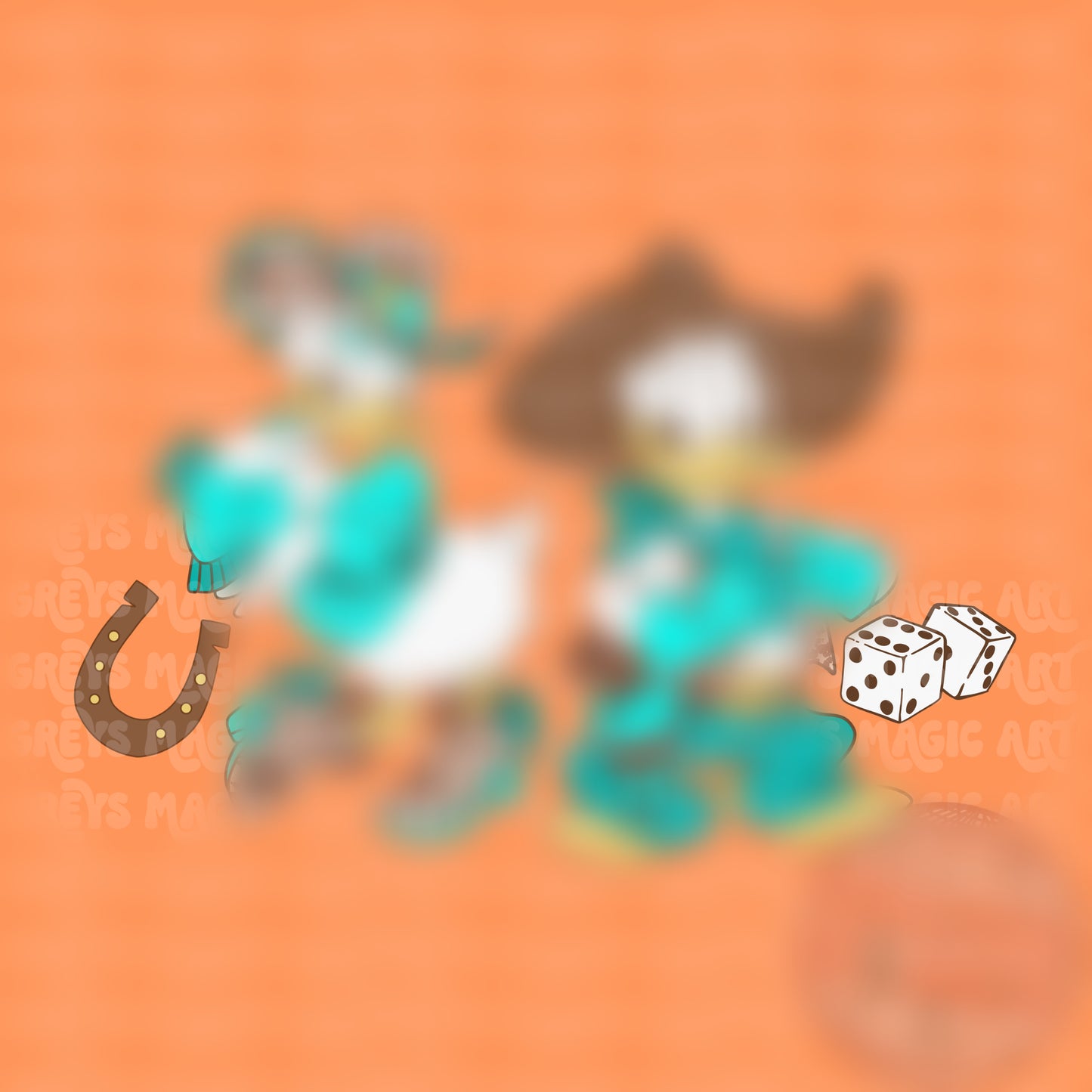 Boy Western Ducks PNG