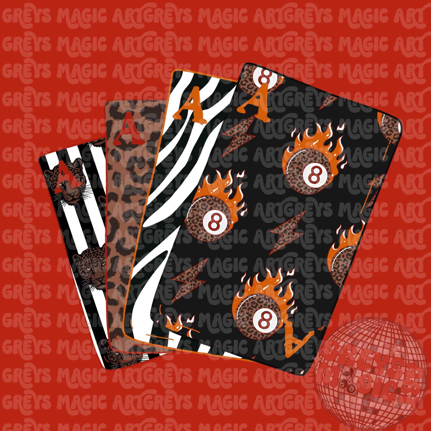 Retro Playing Cards PNG