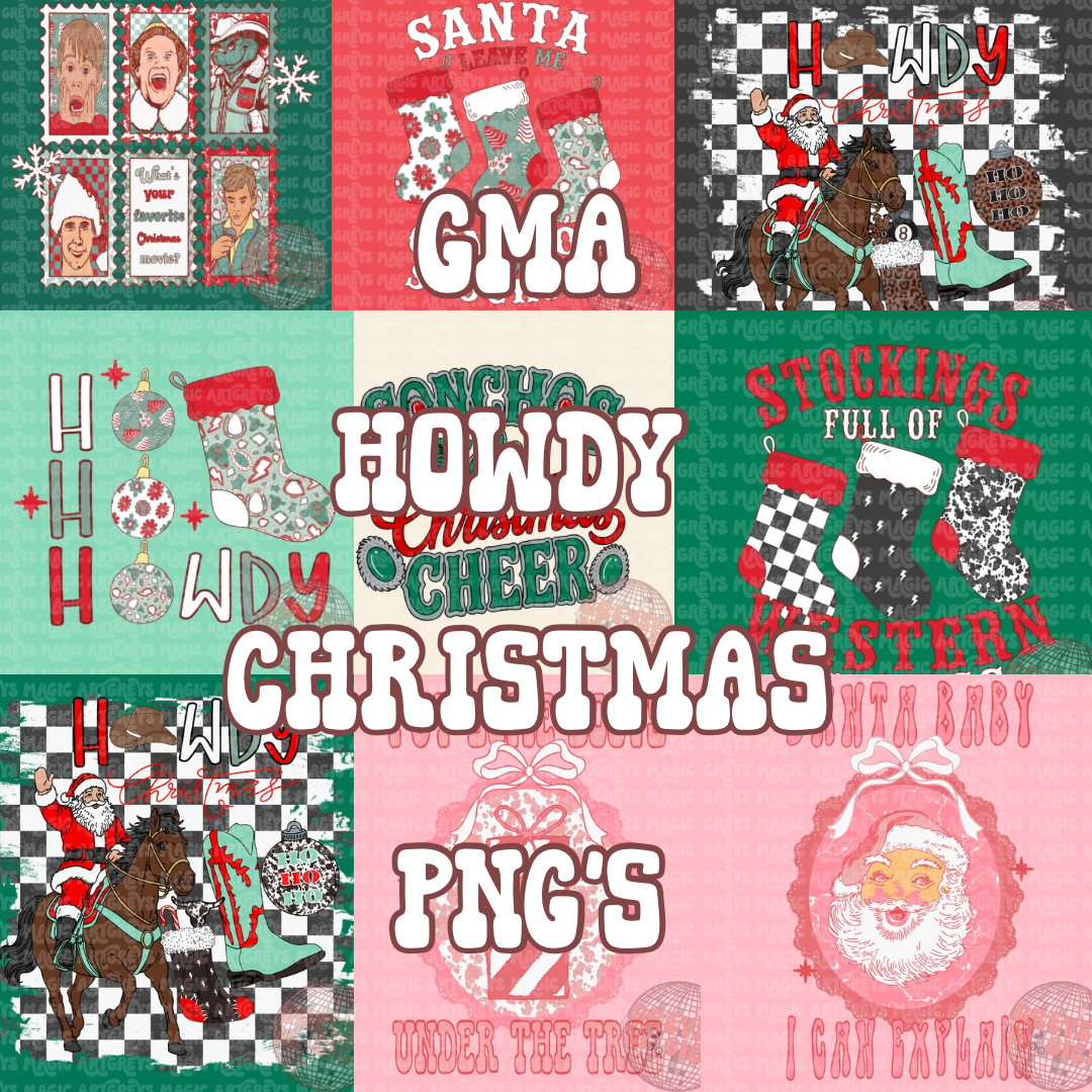 GMA X NCD HOWDY CHRISTMAS PNG BUNDLE