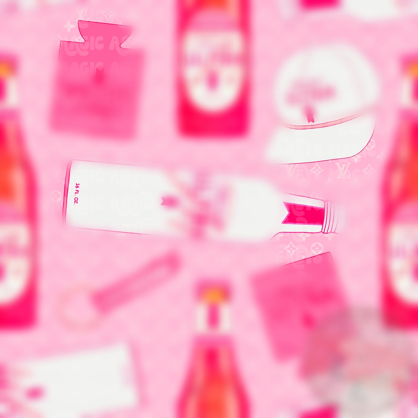 Boujee Pink M Ultra Beer Seamless File