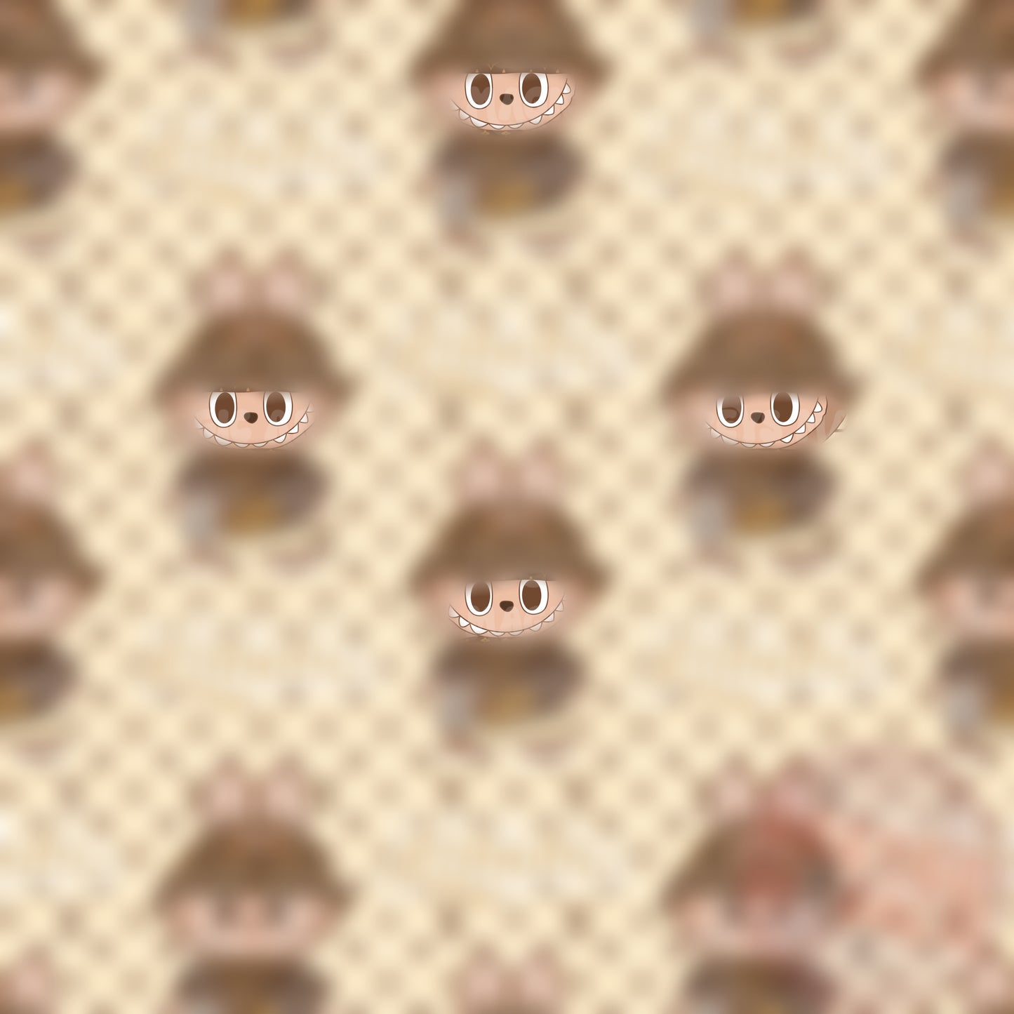 Classic Boujee Furry Monster Seamless File