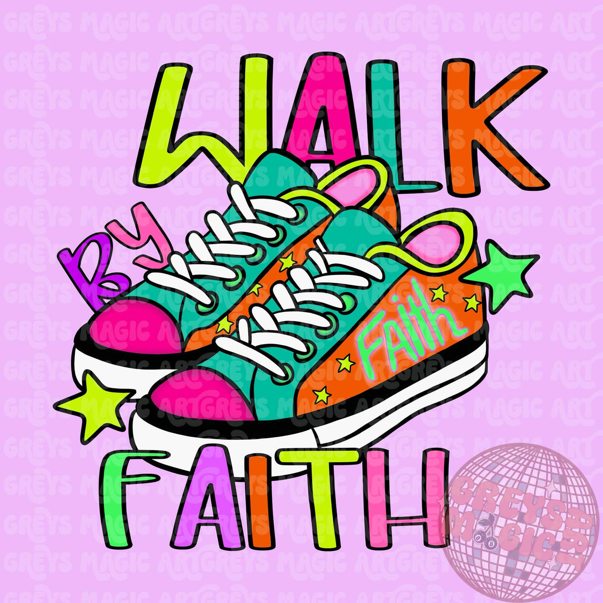 Walk By Faith Shoes PNG