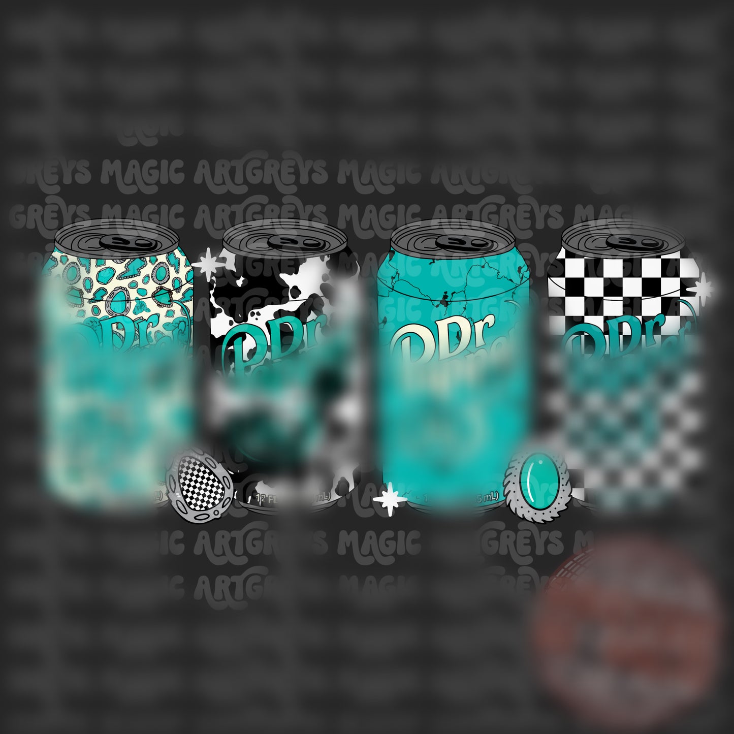 Turquoise Western Dr. P PNG