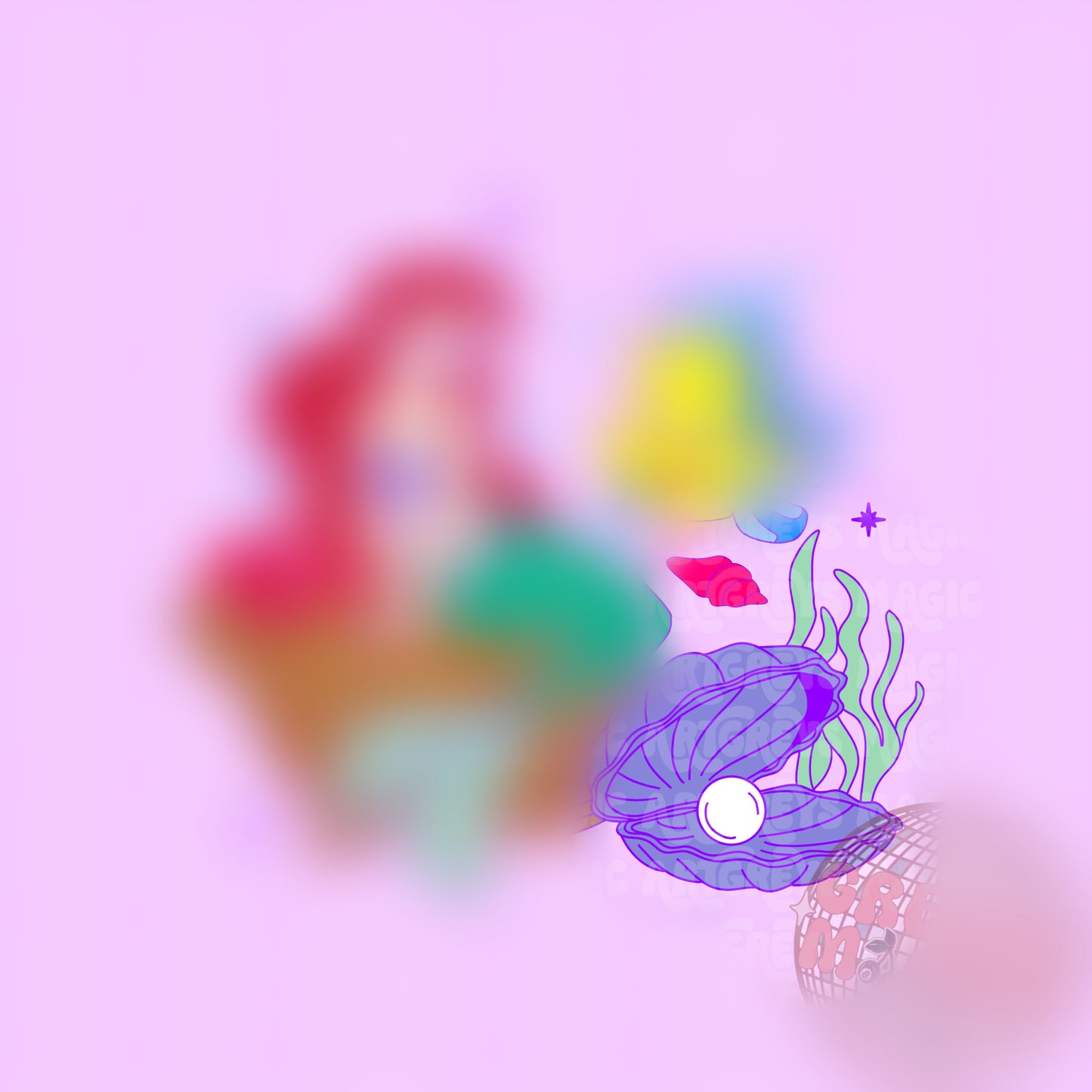Mermaid And Friends PNG