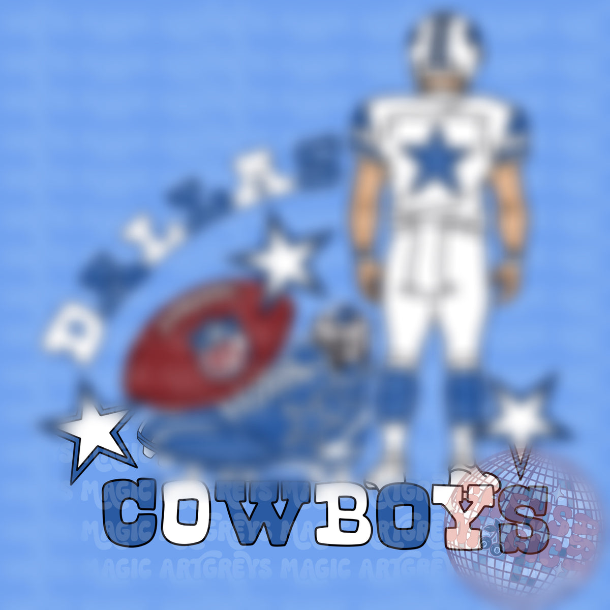 Cowboy Football PNG