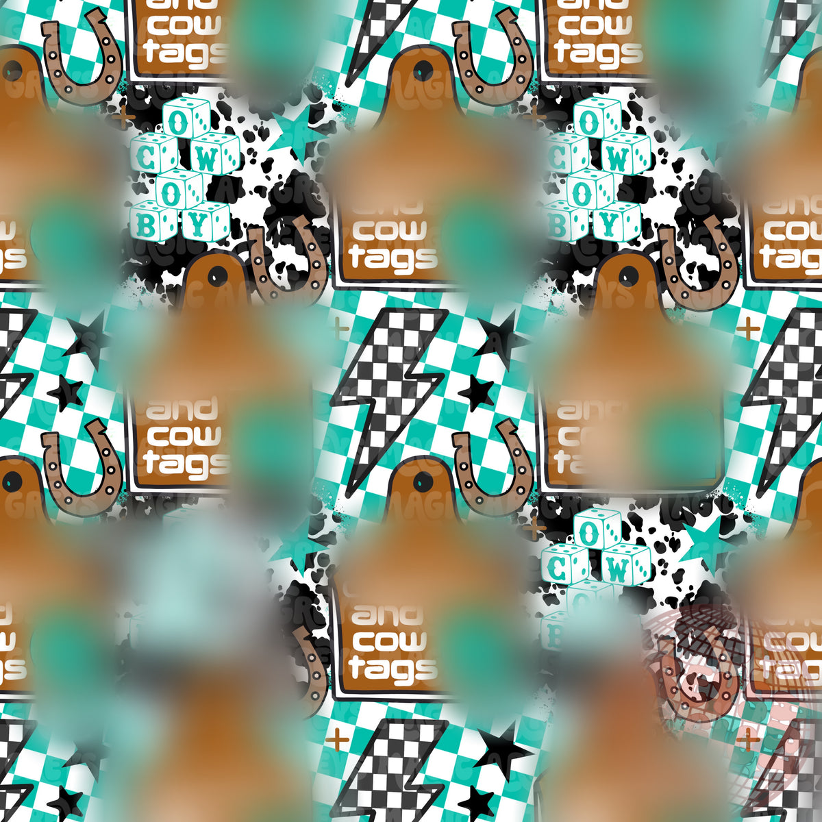 Boys CH And Cowtags Seamless File
