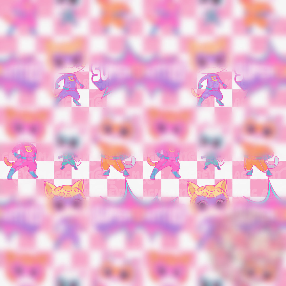 Super Cats Seamless File