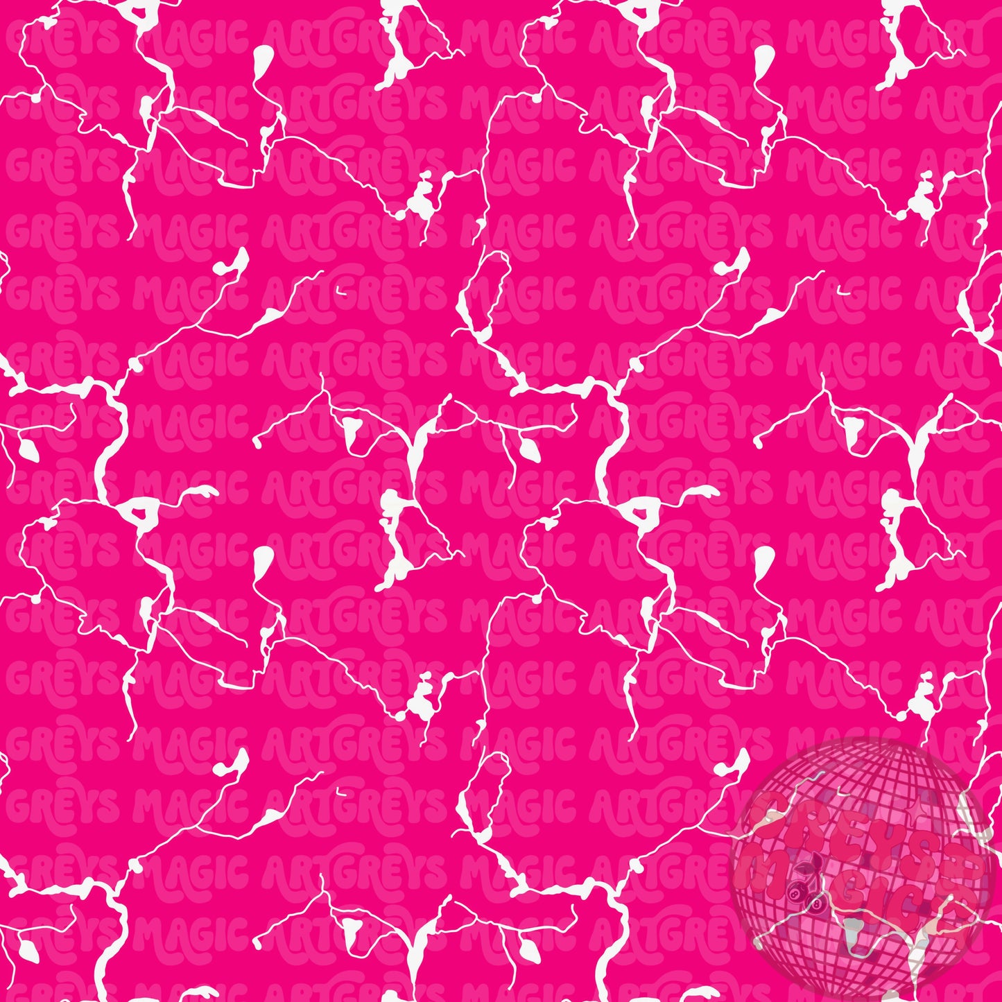 Hot Pink Marble Stone coord for cheetah patchwork Seamless File