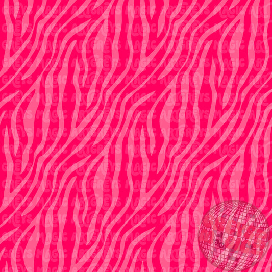 Hot Pink Zebra Seamless File